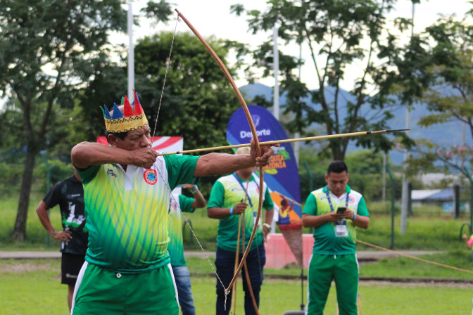tiro con arco Juegos de la Orinoquia y Amazonia